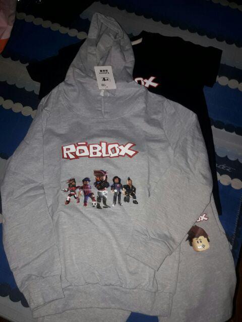 Fashion Hoodies Roblox Boys Sports Jacket Kids Cotton Sweater Child Coat Shopee Philippines - roblox grey jacket