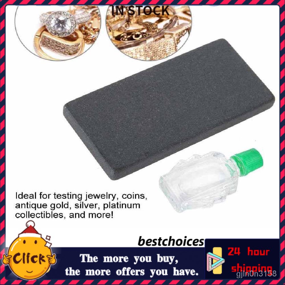 Gold Silver Test Acid Stone Platinum Testing Detect Metal Jewellery