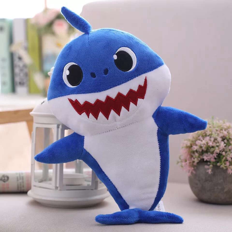 baby shark english singing plush