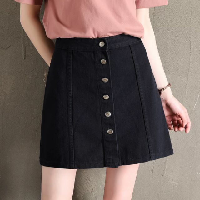 F21 Denim Skirt not strechable -3 