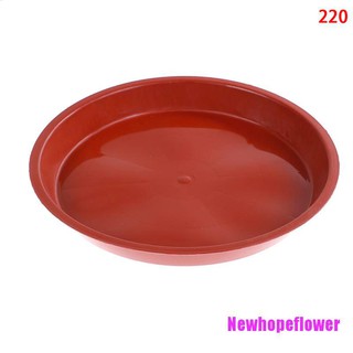NFPH Garden Pp Resin Round Plant Saucer Pad Flower Pot Base Water Saving Tray #6