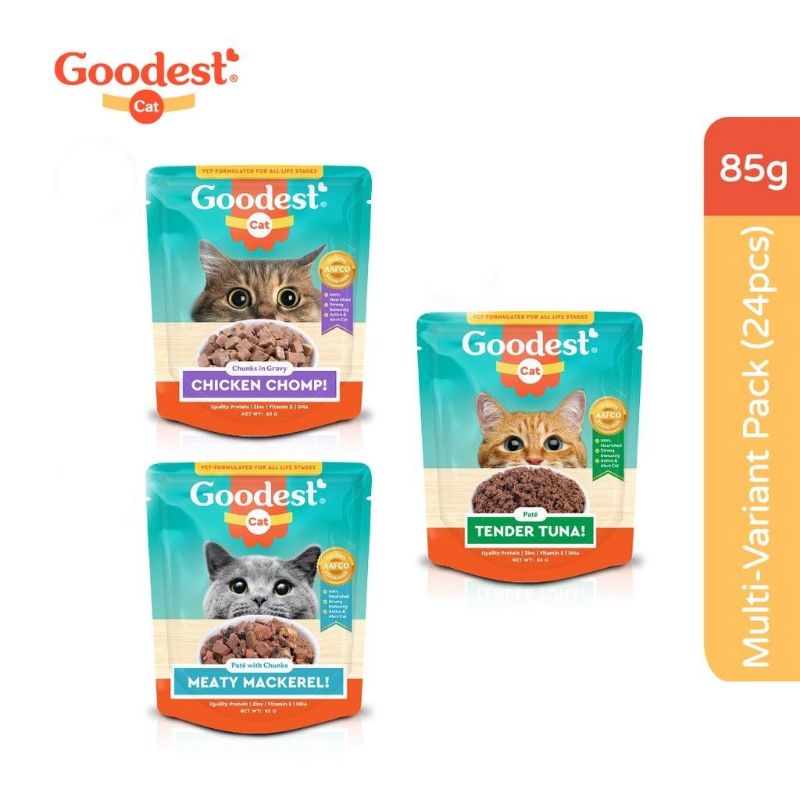 Goodest Cat food 85g Pouch Shopee Philippines