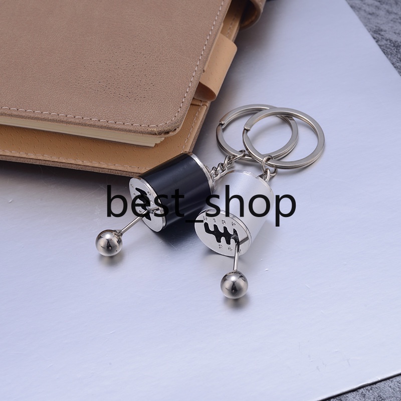 Spot Metal Mini Gear Shifter Keychain Car Modified Shifter Keychain Small Bell Keychain Shopee
