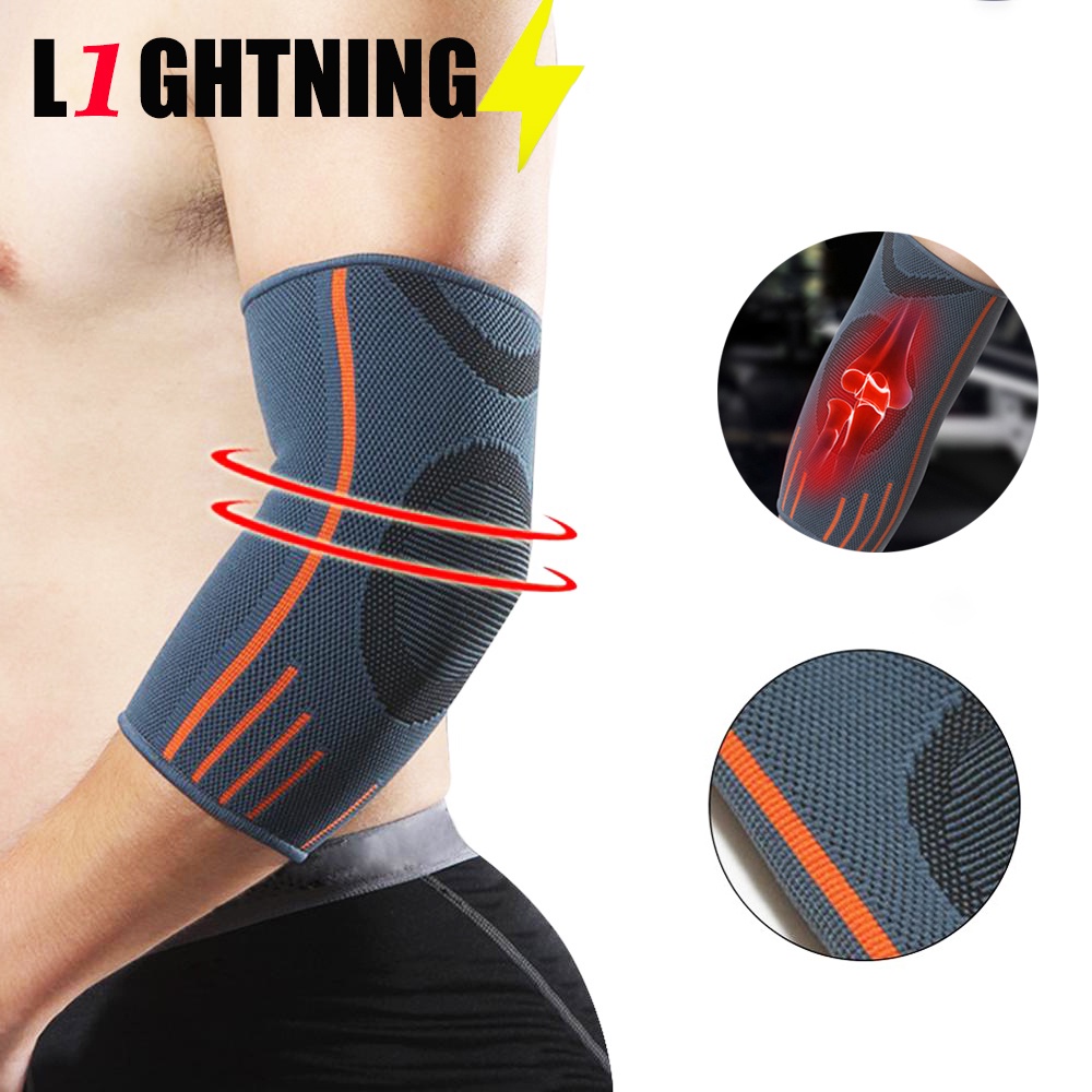Elbow Brace Compression Support Sleeve for Tennis Elbow Brace Strap