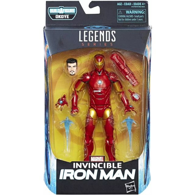 marvel legends iron man 6 inch