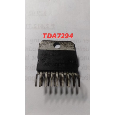 TDA7294 IC 100V-100W DMOS AUDIO AMPLIFIER WITH MUTE/ST-BY | Shopee