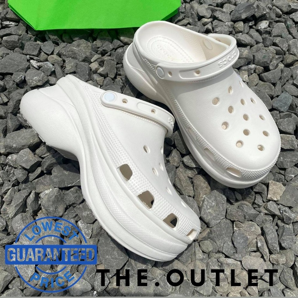 Crocs OG Classic Bae Clogs Heels beach walk Slides sandals for women ...