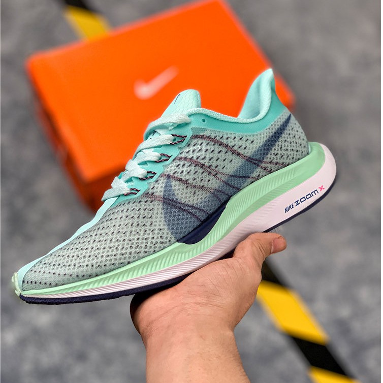 100% Original Nike Zoom Pegasus 35 Turbo Nike Lunar Mint Green Sports Running Shoes For Men | Shopee