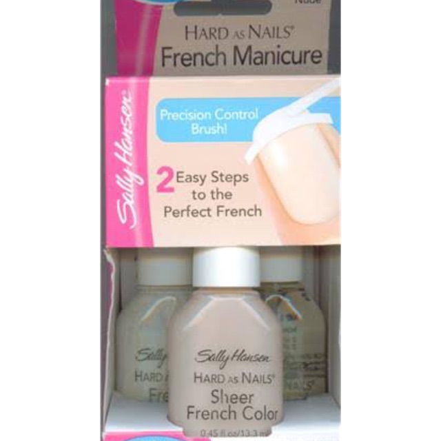 Sally Hansen French Manicure Set Shopee Philippines