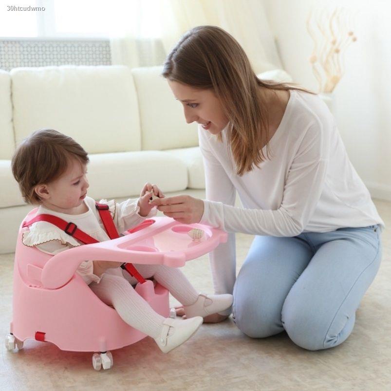 HOT﹊Baby learning to sit artifact 345 eating cart seat 6 months baby dining chair learning seat with