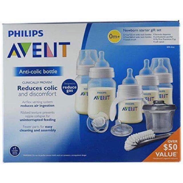avent anti colic starter set