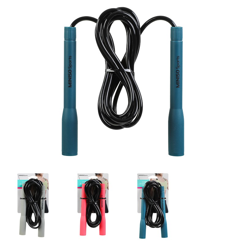 Miniso SportJump Rope Speed Skipping Rope with Long Hand Grip Training