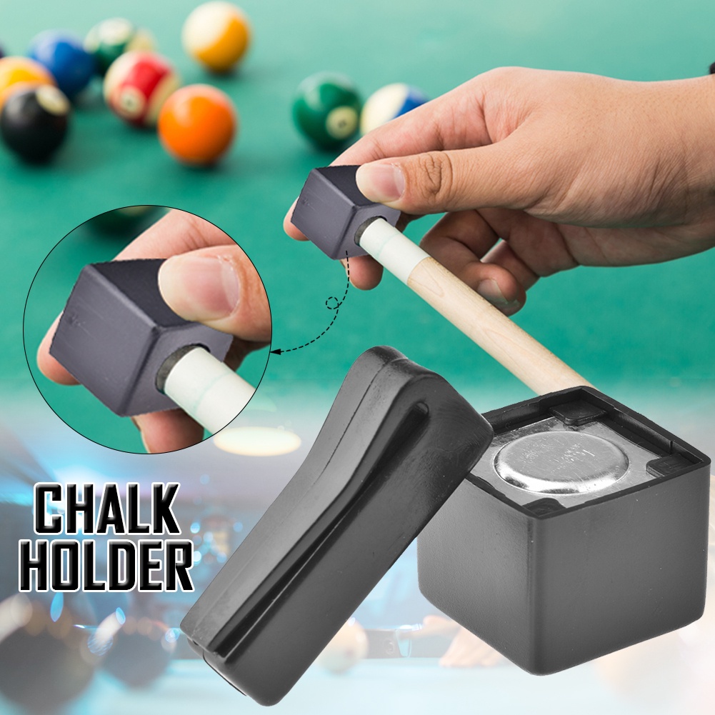 売り切れ必至 海外輸入品 ビリヤード Cueelf Magnetic Pool Cue Chalk Holder Billiard Carrier Case For Snooker Accessory 1pc Black海外輸入品 1oficioverde Com Br