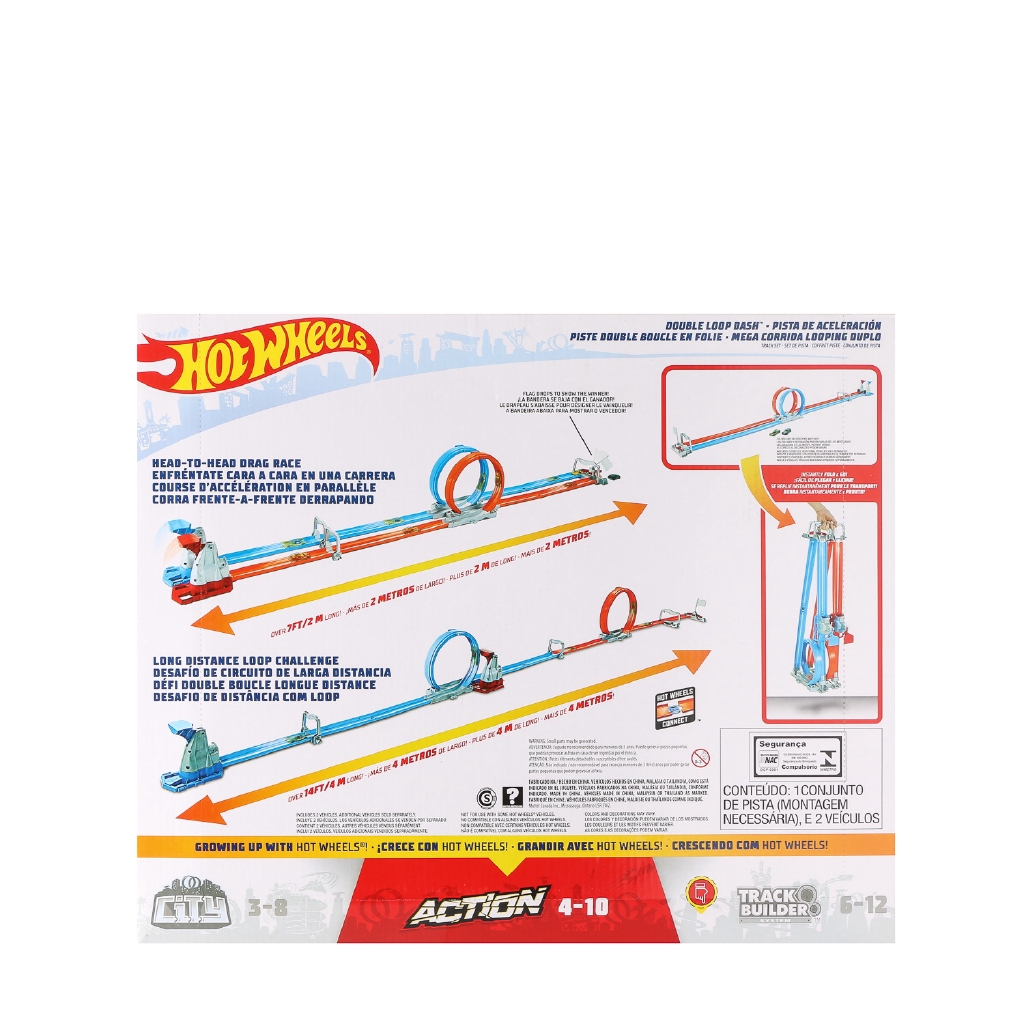 hot wheels loop track set