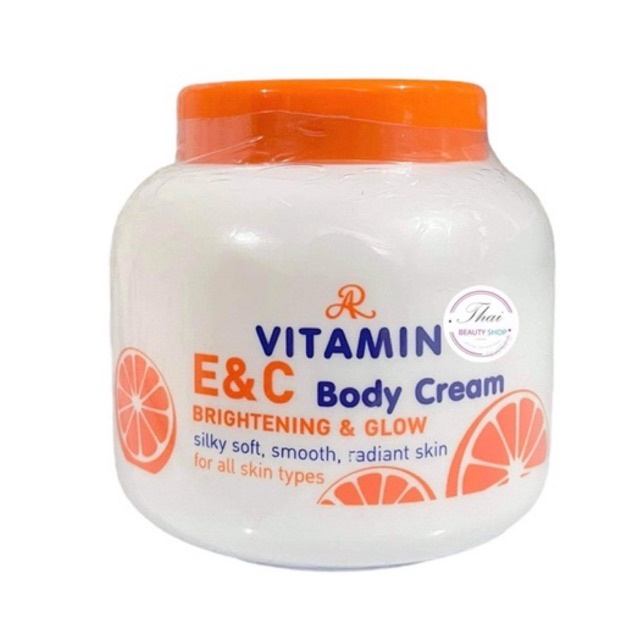 AR VITAMIN E & C Body Cream (ORANGE WHITE) Shopee Philippines