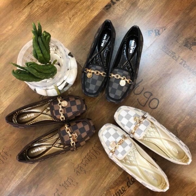 lv loafers women