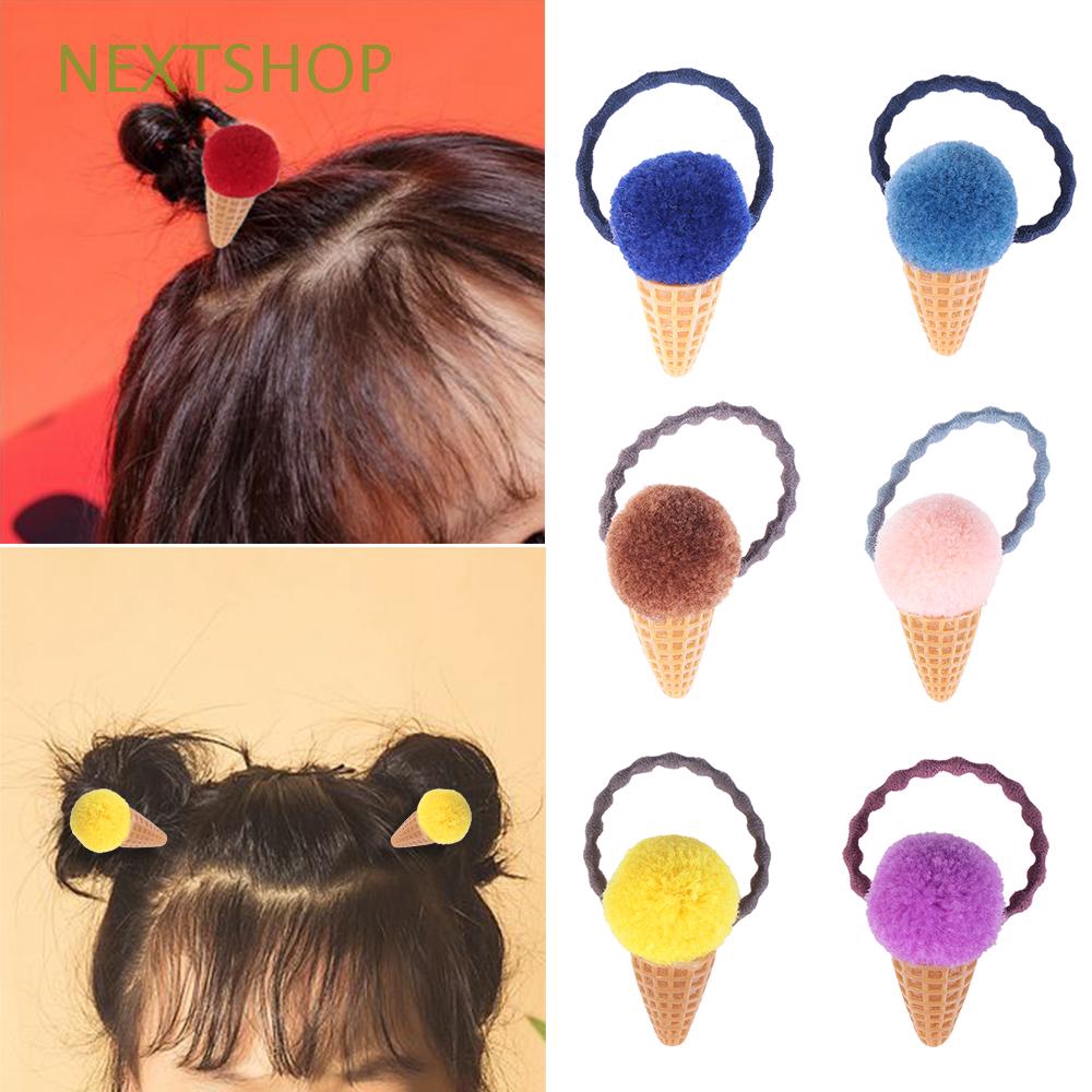 Nextshop Kids Fashion Girls Hair Ties Seamless Ponytail Holder