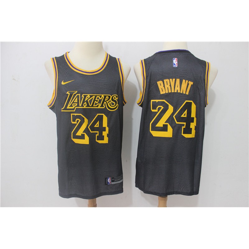 lakers black city edition jersey