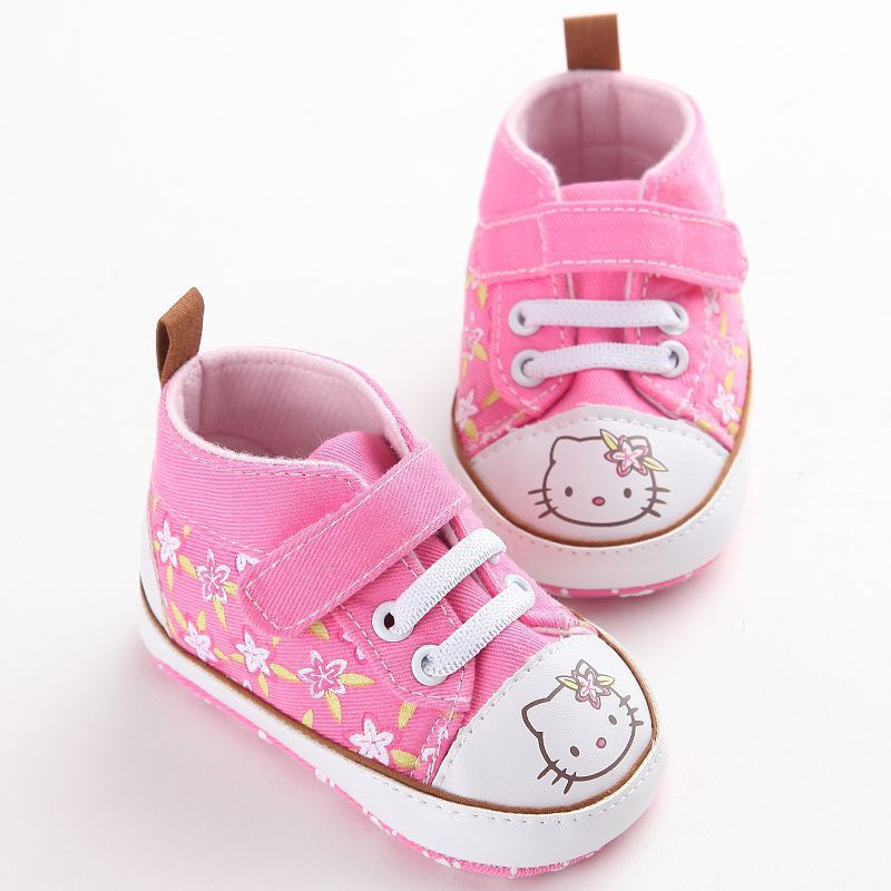  Hello  Kitty  Cute Casual Baby  Non slip Soft Toddler  Shoes  