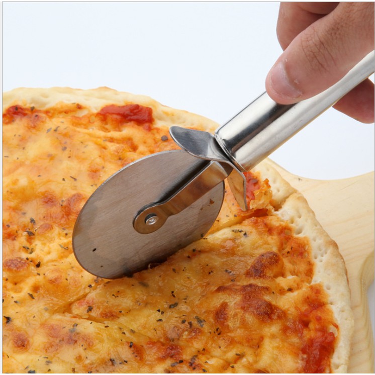 Stainless Steel Kitchen Gadget Pizza Knife Cake Shop Baking Tool Cake Cutter Cake Cutter Roller Pizza Knife Shopee Philippines