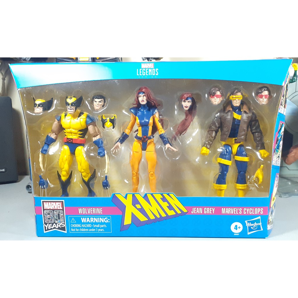 marvel legends jean grey 3 pack