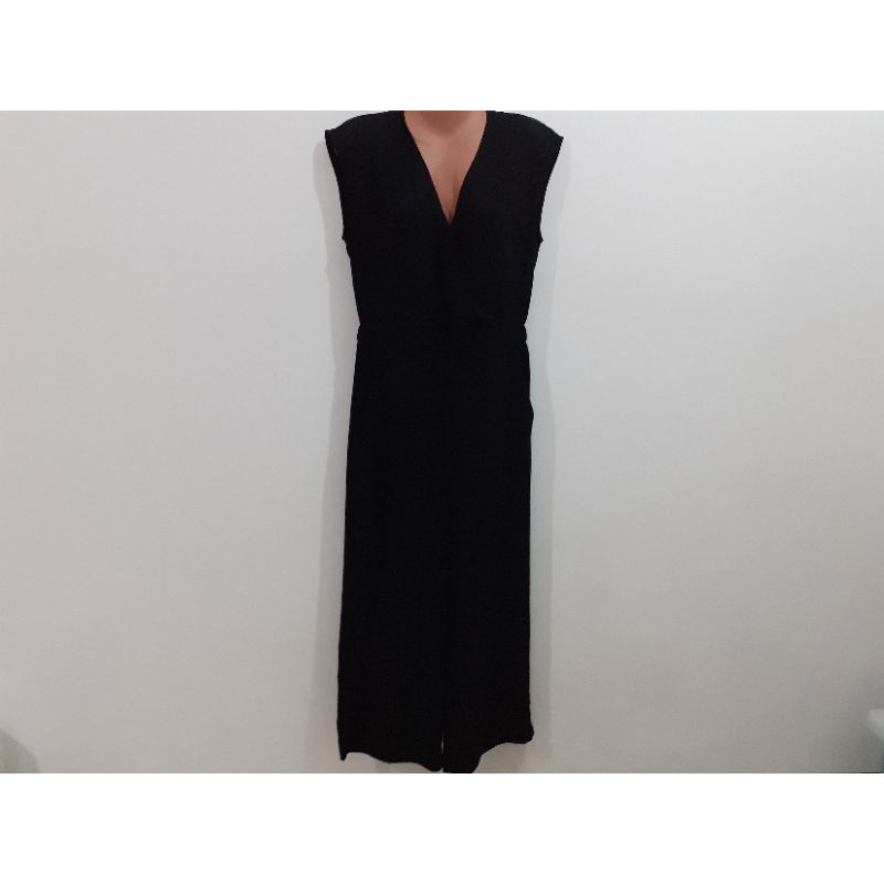 Uniqlo Black Jumpsuit Shopee Philippines