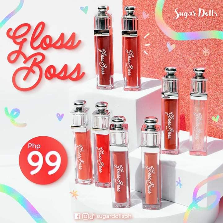 Sugar Dolls PH Gloss Boss (Lip Gloss) Shopee Philippines