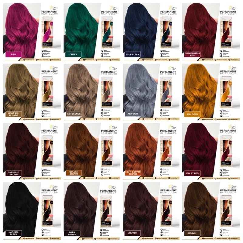 merry sun permanent hair color Shopee Philippines