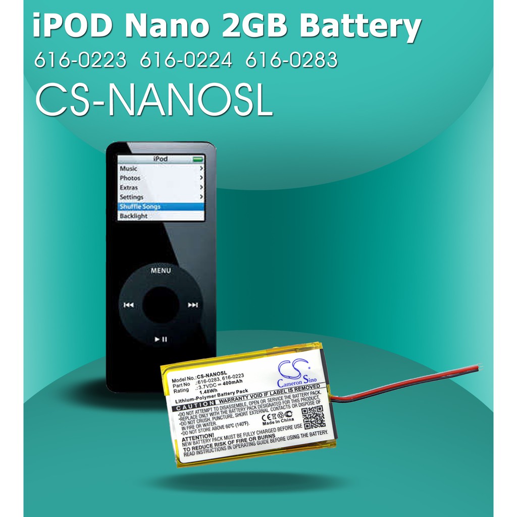 iPOD Nano 2GB Battery | Shopee Philippines