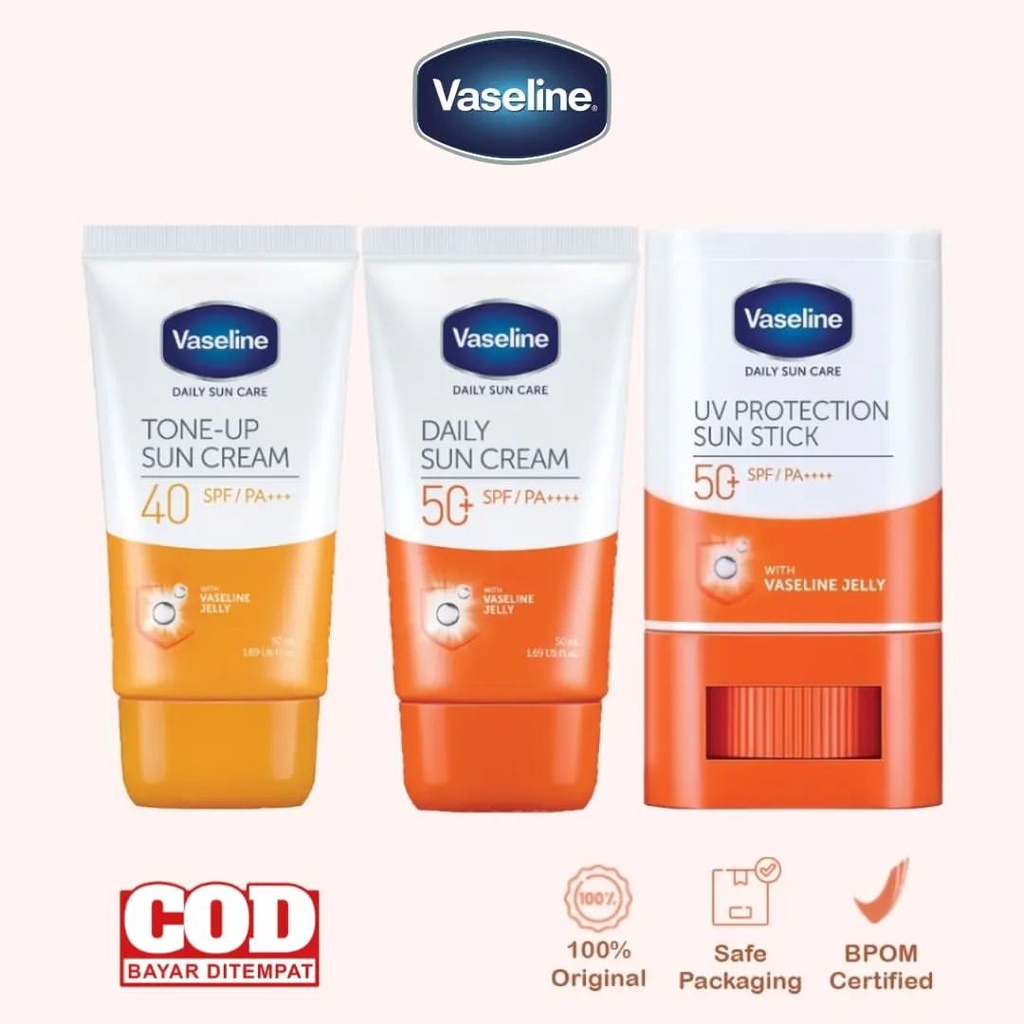 Vaseline Sunscreen Daily Sun Cream / Tone Up / UV Protect Stick