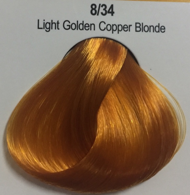 pix Light Golden Copper Brown Hair Color bob keratin permanent hair color 8...