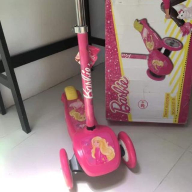 barbie folding scooter