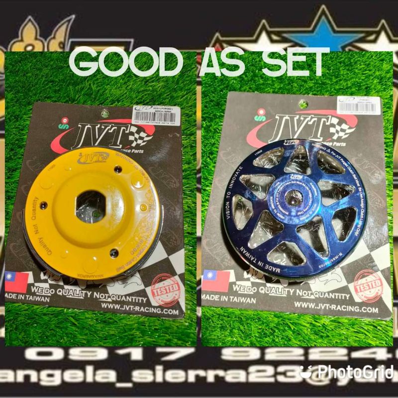 JVT titanium clutch bell & clutch lining SET for Nmax V1/V2