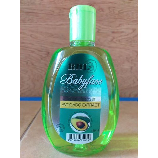 baby face cleanser avocado extract