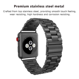 For Apple Watch Series SESE 6 5 4 3 2 1 for iWatch Series 42 38 40 44 MM Stainless Steel Metal Watch Band Watch Band Bracelet Accessory Bracelet #6
