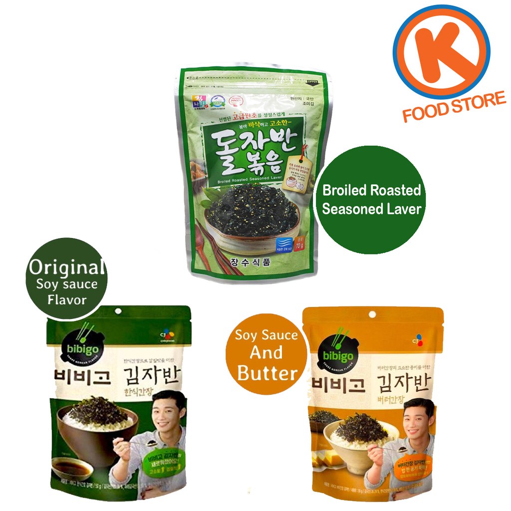 Seaweed Flakes Korean Premium Furikake Nori Laver Flakes Rice Toppings 50g Korean Products