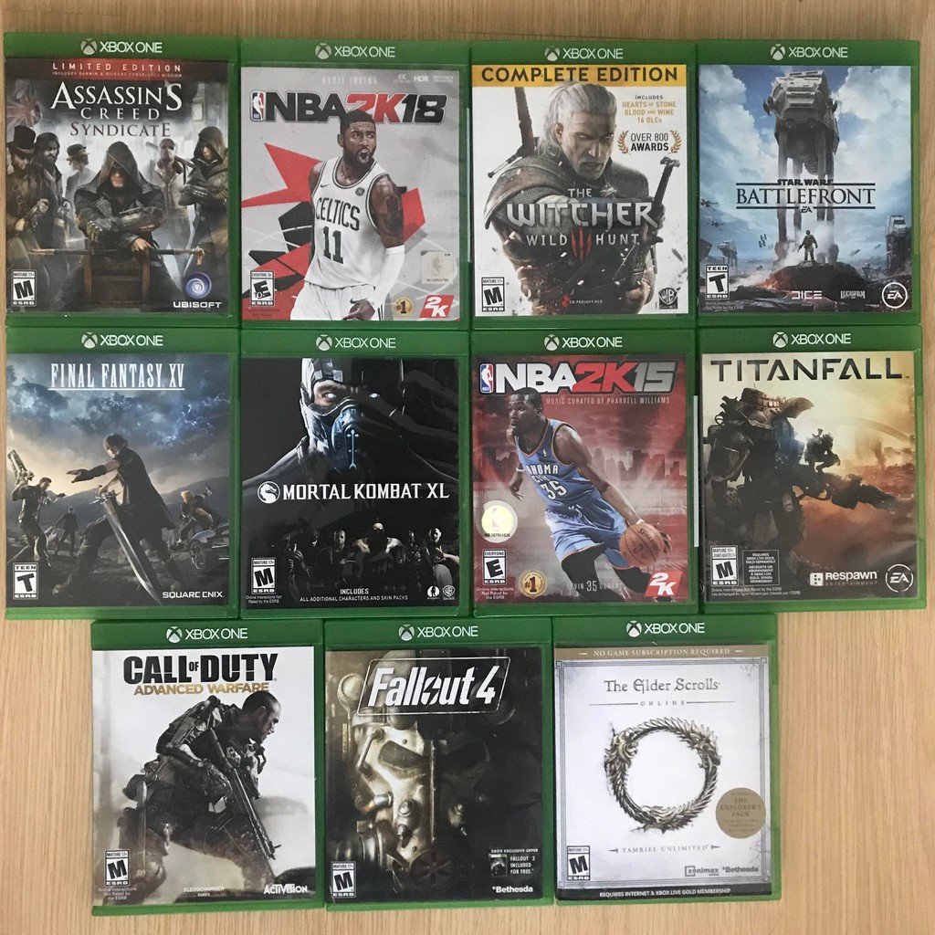 used xbox one games