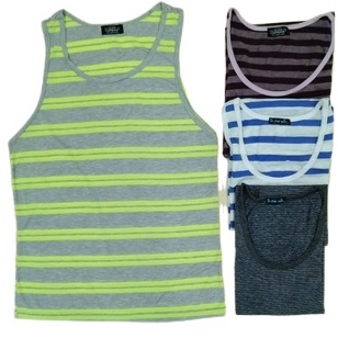 Stripe Sando for Mens