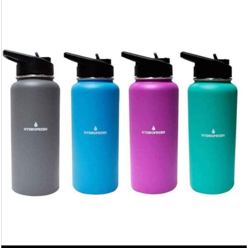 Hydrofresh Vacuum Flask V11 With straw 1L|Original | Shopee Philippines