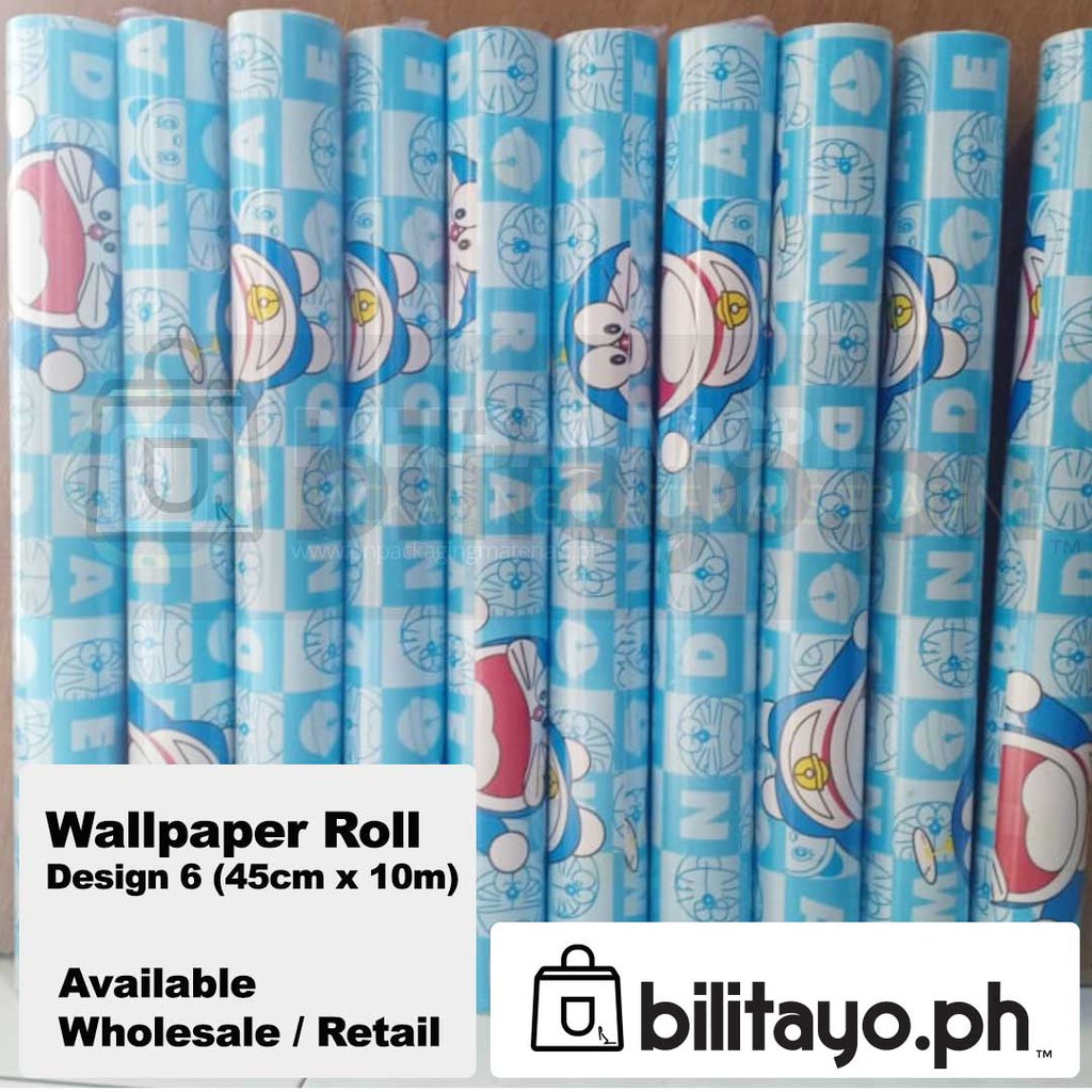 Wallpaper Sticker PVC Self Adhesive Design Home Decor Design 6 Doreamon