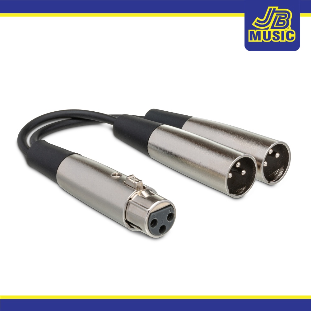 Hosa - Y Cable XLR3M to Dual XLR3M (YXM-121)(Intrument Cable)(Cable ...