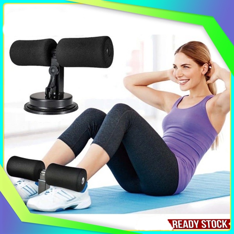 Home Gym Suction Fitness Abdominal Equipment Sit Up Bar Stand Tool ...