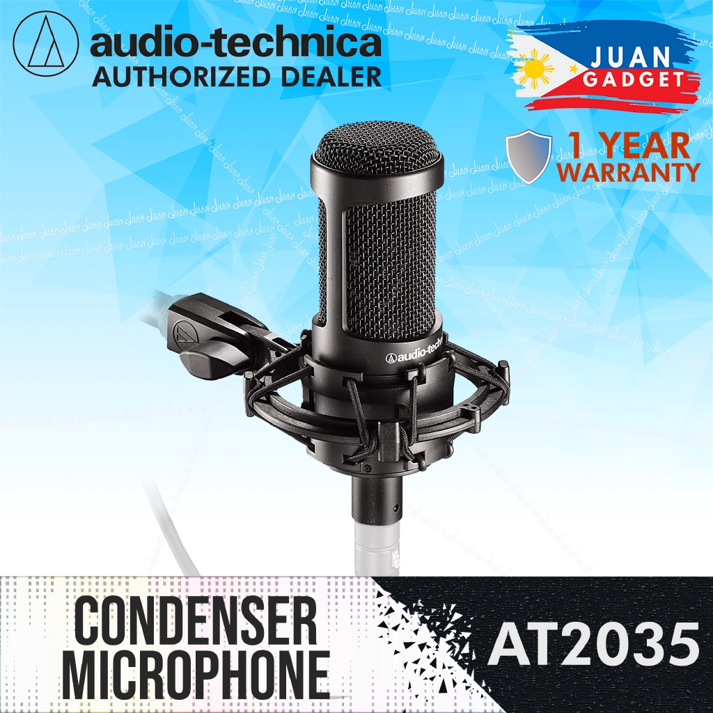 Audio Technica AT2035 Cardioid Condenser Microphone | JG Superstore ...