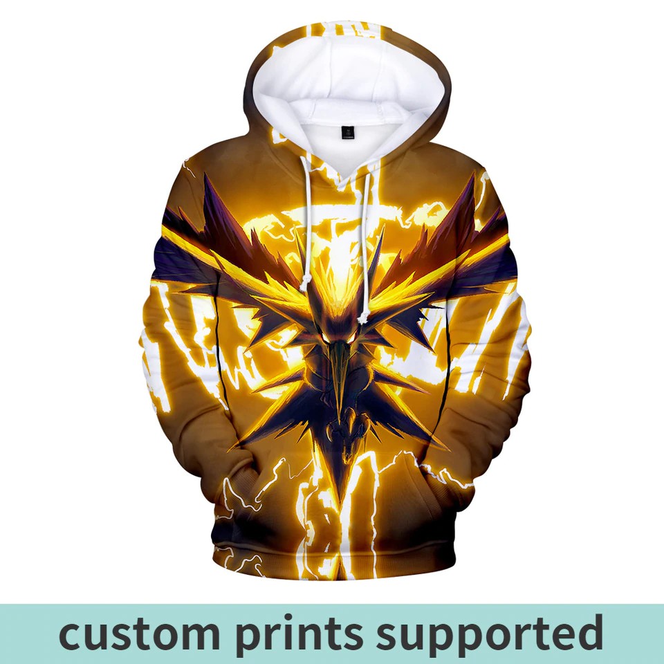 custom hoodie with sleeve print