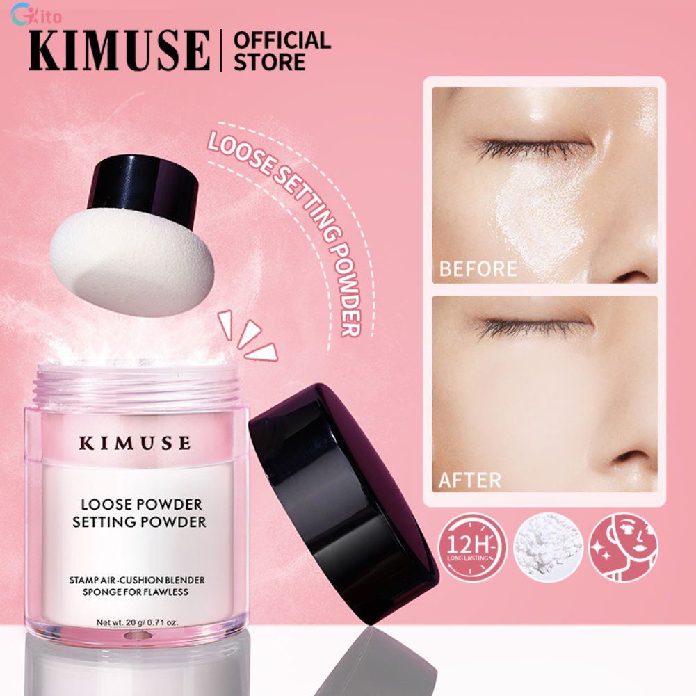 ⭐hot Sale⭐new Kimuse Loose Powder Moisturizing Oil Control Setting