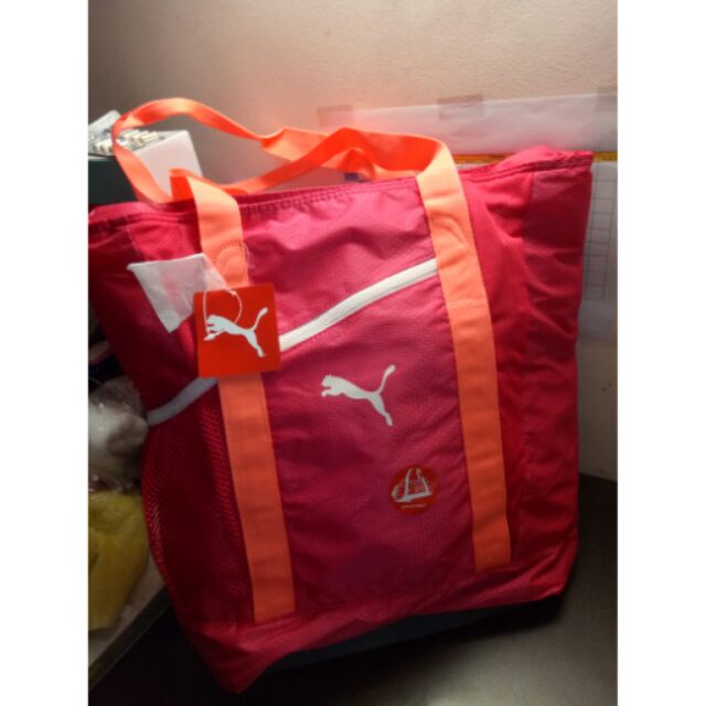 puma tote bag orange