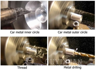 Lathe Machine Benchtop Metal Lathe Small Stainless Steel Lathe High Precision Metal Processing Wood #7