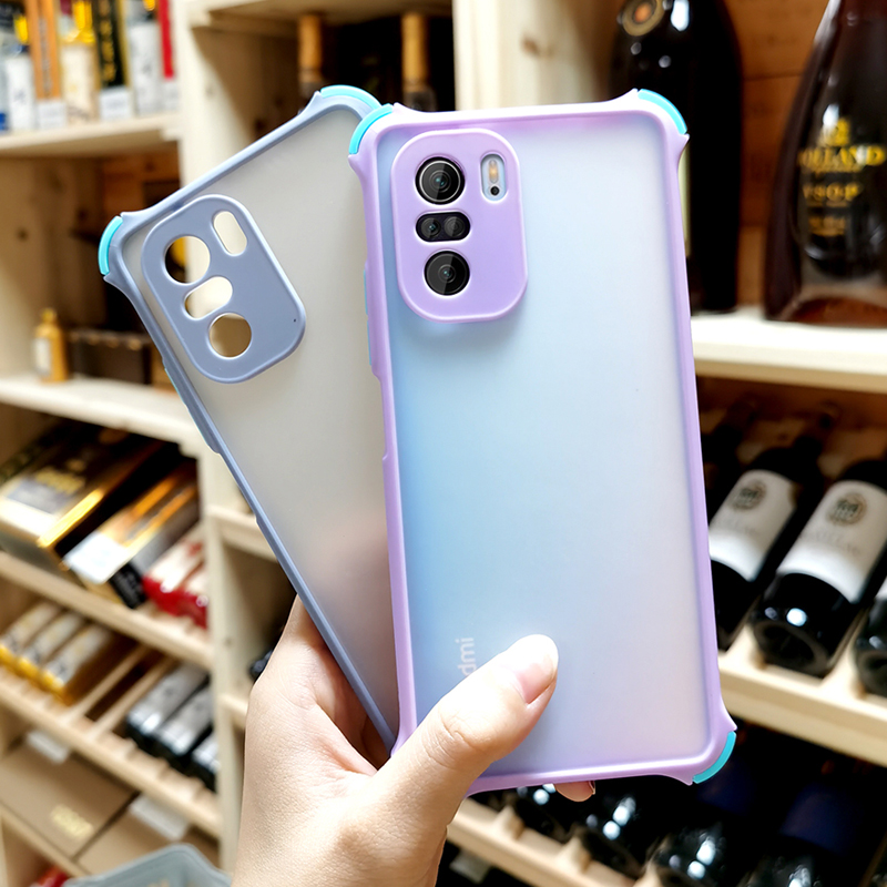 [Candy Color] Matte Transparent Back Cover Xiaomi Mi Poco