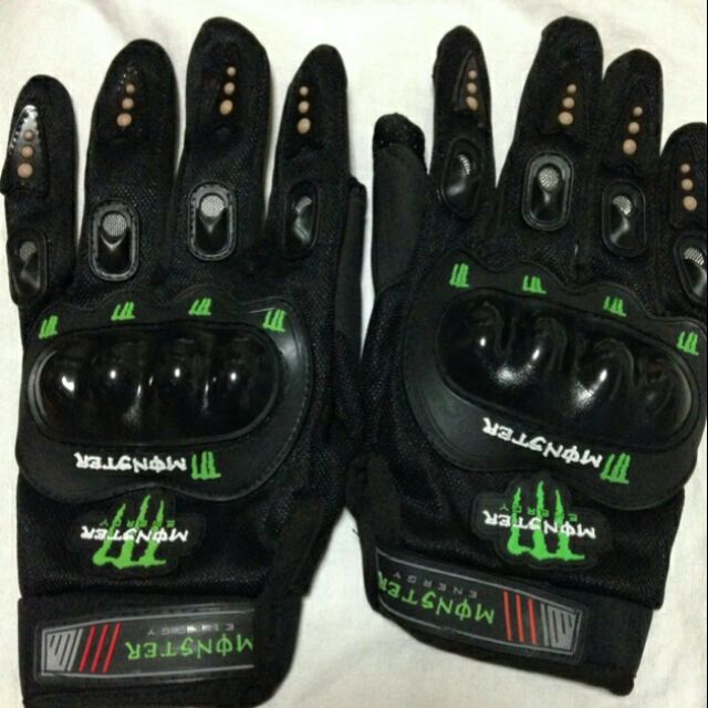monster energy motocross gloves