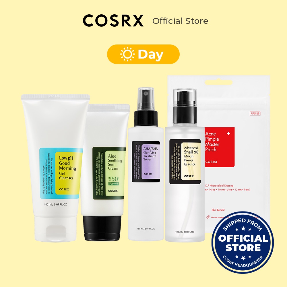 [COSRX OFFICIAL] Recommended Skincare Routine for Clear, Glow Skin